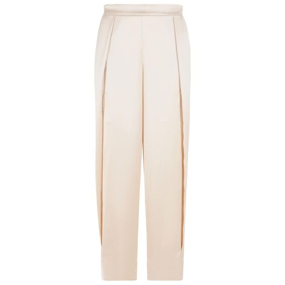 Simkhai Ivory Acetate Blend Trousers Women